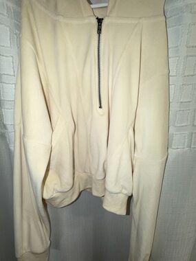 Altar'd State Cream Half-Zip